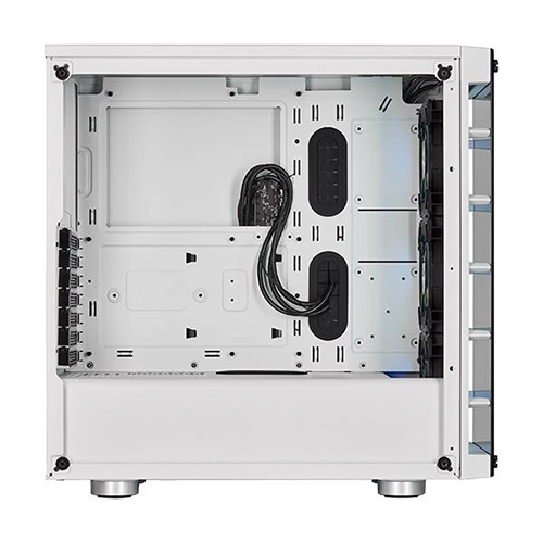 Corsair iCUE 465X RGB Mid Tower ATX Smart Case-White (CC-9011189-ABA)