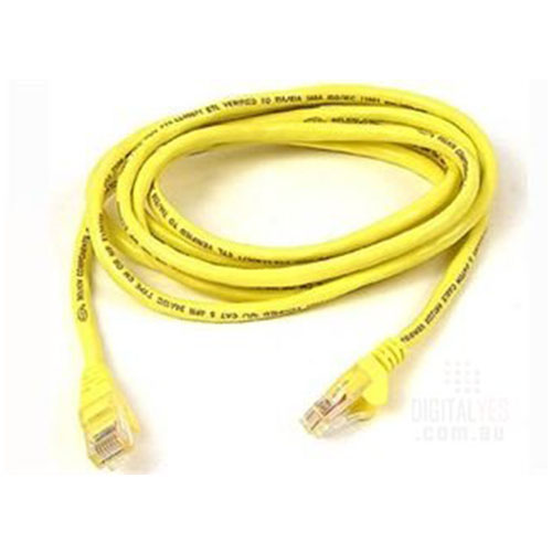 D-Link CAT6 Networing Cable UTP - 1meter - Yellow (NCB-C6UYELR1-1)