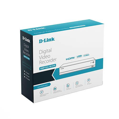 D-Link DVR-F2108-M2 8CH 1 SATA H.265+ DVR