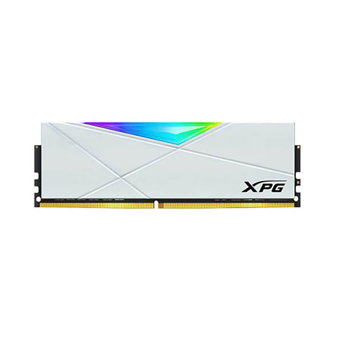 Adata XPG Spectrix D50 16GB (8GBx2) 3200MHZ White DDR4 RGB Ram (AX4U320038G16A-DW50)
