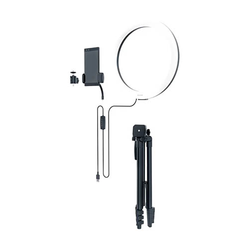 Buy India Movo Photo VGC-3/VXR10 3-Arm Selfie Ring Light & Microphone Kit  India – Tanotis