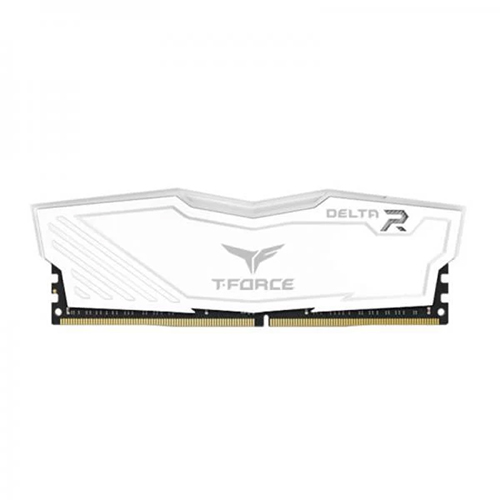 Teamgroup T-Force Delta RGB 16GB (8GBx2) DDR4 3200MHz Memory - White (TF4D416G3200HC16CDC01)
