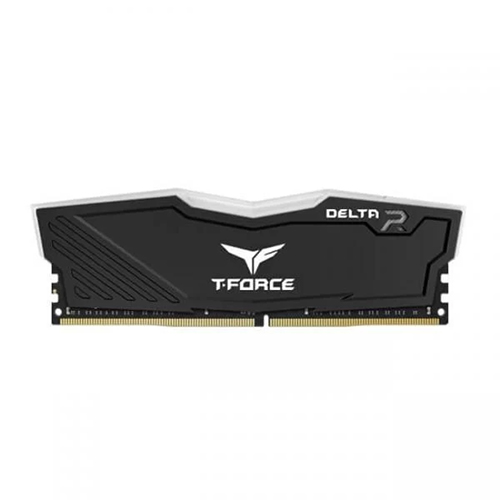 Teamgroup T-Force Delta RGB 32GB (16GBx2) DDR4 3200MHz Memory - Black (TF3D432G3200HC16FDC01)