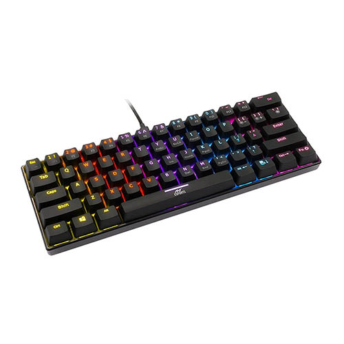 Ant Esports MK1200 Mini Wired Mechanical Gaming Keyboard with Multicolour LED