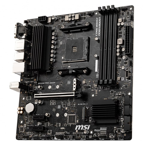 MSI B550M PRO-DASH AMD Motherboard