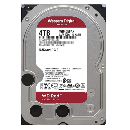 Western Digital Red 4TB NAS Internal Hard Drive (WD40EFAX)