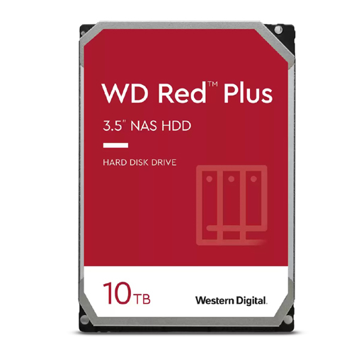 Western Digital Red Plus 10TB NAS Hard Drive (WD101EFBX)