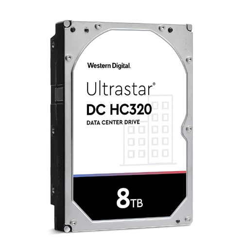Western Digital Ultrastar DC HC320 8TB SAS Hard Drive (0B36400)