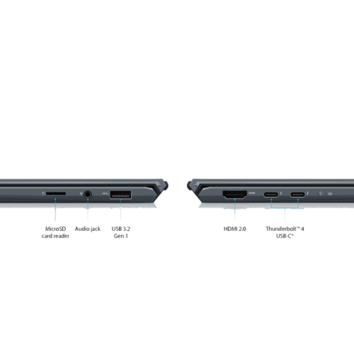 Asus ZenBook 14 UX435EG-AI501TS Laptop - Pine Grey  (Intel i5-1135G7, 8GB, 512G PCIe SSD, MX450 2GB GDDR6)