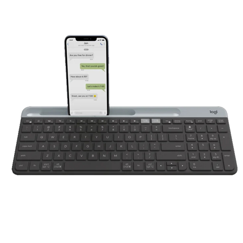 Logitech K580 Slim Multi-Device Wireless Keyboard - GRAPHITE (920-009210)