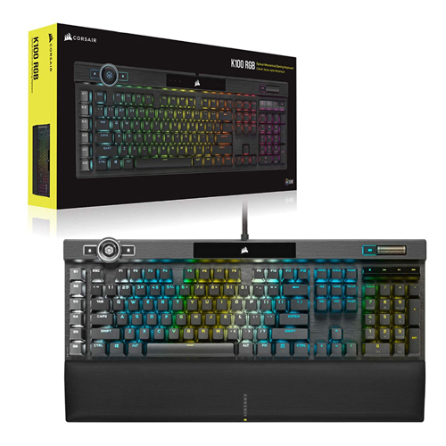 Corsair K100 RGB Optical-Mechanical Gaming Keyboard (CH-912A01A-NA)