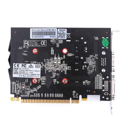Colorful GeForce GT 730 2GB D3 Graphic Card (GT730K 2GD3-V)