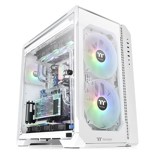 Thermaltake View 51 Tempered Glass Snow ARGB Edition Full Tower Case (CA-1Q6-00M6WN-00)