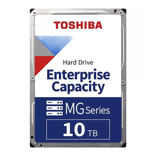 Toshiba 10TB Enterprise SAS Hard Drive (MG06SCA10TE)