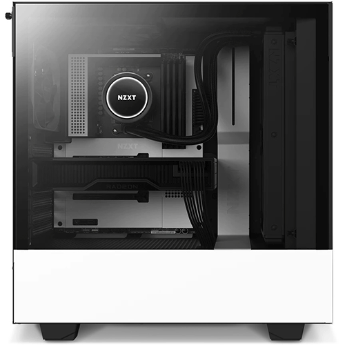 NZXT H510 Flow Compact Mid-Tower Cabinet White (CA-H52FW-01)