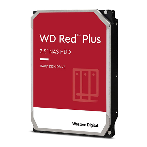 Western Digital 4TB Red Plus NAS Internal Hard Drive (WD40EFZX)