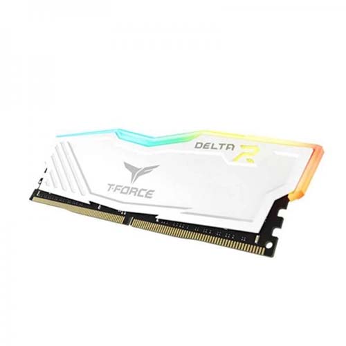 Teamgroup Delta RGB 16GB (16GBx1) DDR4 3600MHz White (TF4D416G3600HC18J01)