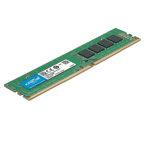 Crucial 4GB DDR4-2666 UDIMM Desktop Memory (CT4G4DFS6266)