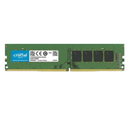 Crucial 16GB DDR4-2666 UDIMM Desktop Memory (CT16G4DFRA266)