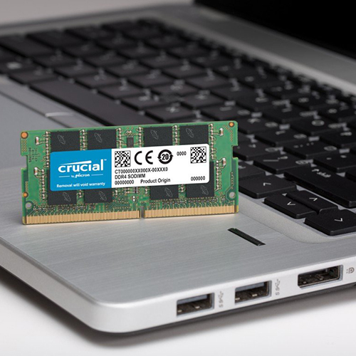 Crucial 32GB DDR4-3200 SODIMM Laptop Memory (CT32G4SFD832A)
