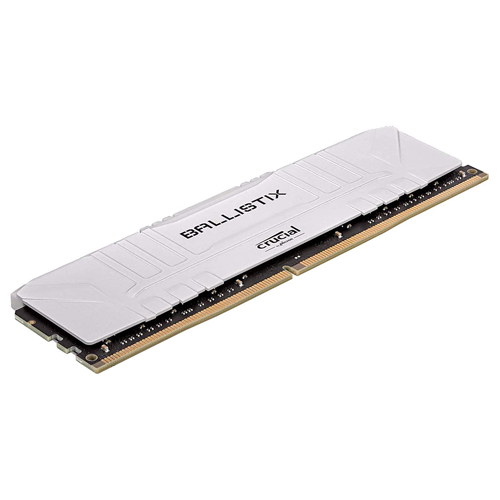 Crucial Ballistix 16GB 3200 DDR4  Desktop Gaming Memory White (BL16G32C16U4W)