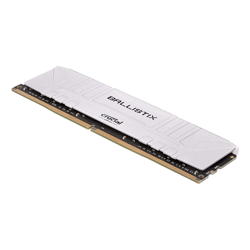 Crucial Ballistix 16GB 3200 DDR4  Desktop Gaming Memory White (BL16G32C16U4W)