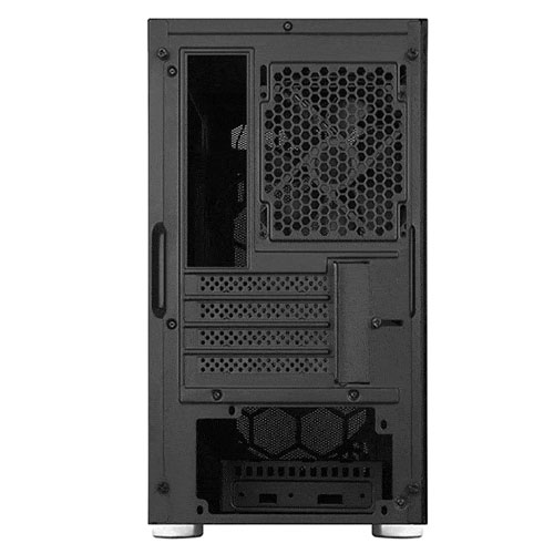 SilverStone FARA H1M (M-ATX) Mid Tower Cabinet Black Steel Panel (SST-FAH1MB)