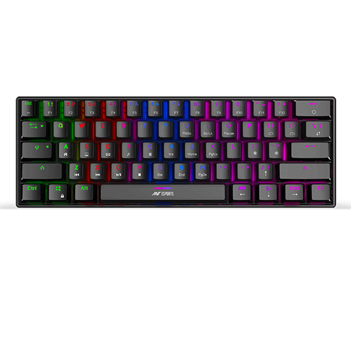 Ant Esports MK1300 Mini Mechanical Keyboard RGB Blue Switch