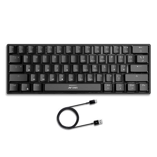 Ant Esports MK1300 Mini Mechanical Keyboard RGB Blue Switch