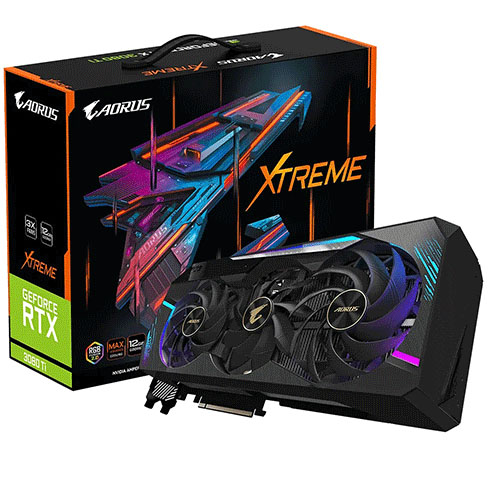 Gigabyte AORUS GeForce RTX 3080 Ti XTREME 12G (GV-N308TAORUS X-12GD)