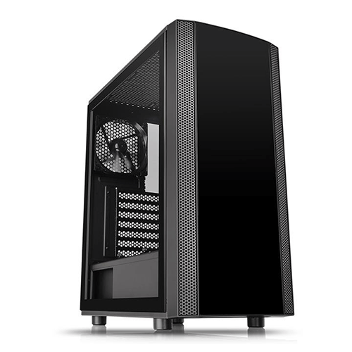 Thermaltake Versa J25 Tempered Glass Edition Mid Tower Chassis (CA-1L8-00M1WN-00)