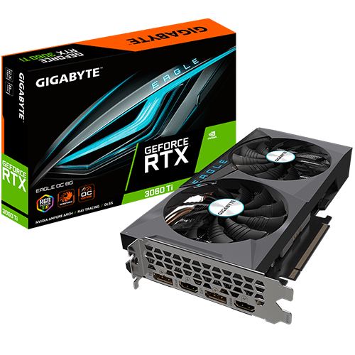 Gigabyte GeForce RTX  3060 Ti EAGLE 8G (GV-N306TEAGLE-8GD)