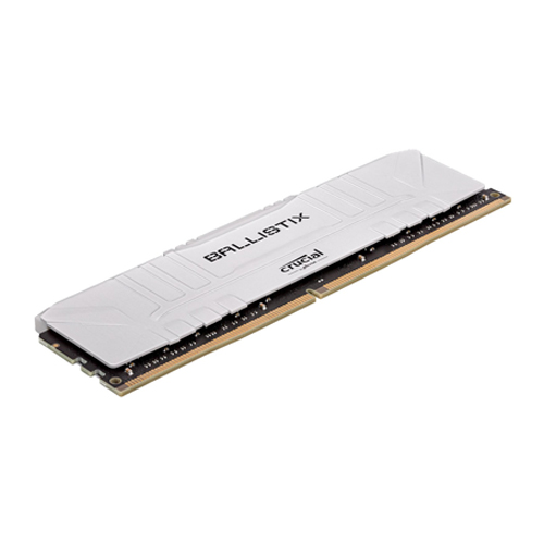 Crucial Ballistix 16GB DDR4 3000 Memory - White (BL16G30C15U4W)