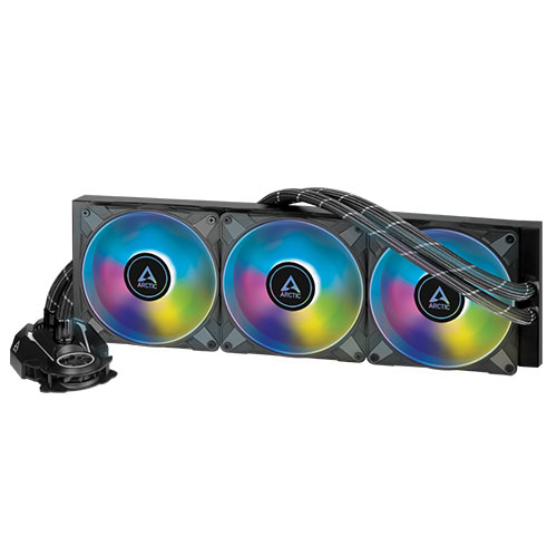 Arctic Liquid Freezer II 420 A-RGB Multi Compatible All-in-One CPU Water Cooler with A-RGB - Black (ACFRE00109A)
