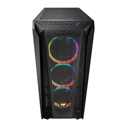 Cougar MX660 Mesh RGB Mid Tower Gaming Case (CGR-5BMSB-MESH-RGB)