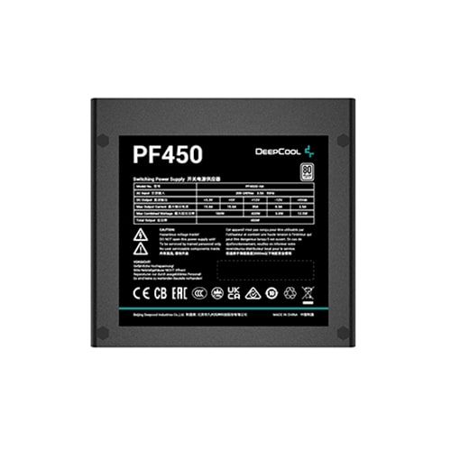 DeepCool PF Series PF450 Power Supply (R-PF450D-HA0B-UK)
