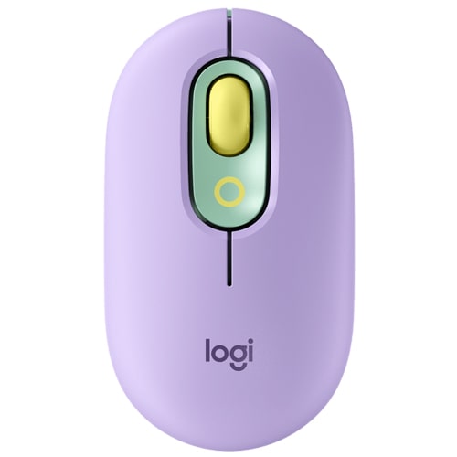 Logitech POP MOUSE Wireless Mouse with Customizable Emoji - Daydream (910-006515)