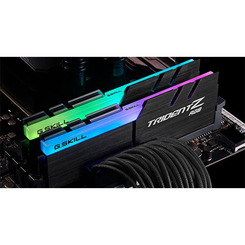 G.skill Trident Z RGB 16GB (2 x 8GB) DDR4 3600MHz Desktop RAM (F4-3600C18D-16GTZR)