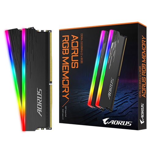 Gigabyte AORUS RGB Memory DDR4 16GB (2x8GB) 3333MHz (GP-ARS16G33)