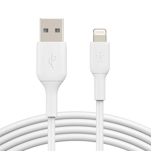 Belkin BOOST CHARGE 2m Lightning to USB-A Cable - White (CAA001bt2MWH)