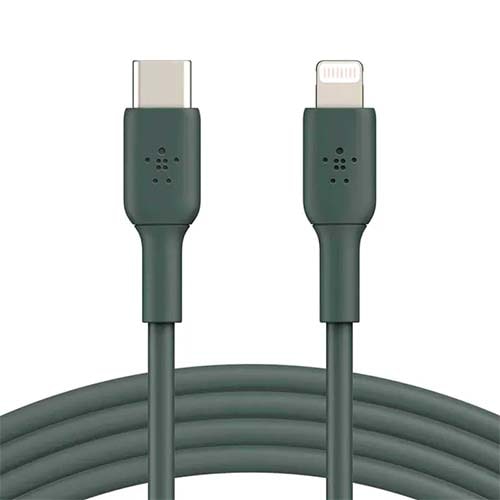 Belkin BOOST CHARGE USB-C to Lightning Cable - 1m - Midnight Green (CAA003BT1MMG)