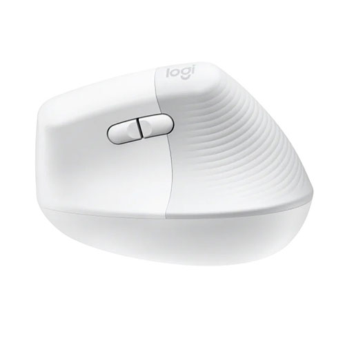 Logitech Lift Vertical Ergonomic Wireless Mouse - Pale Gray (910-006480)