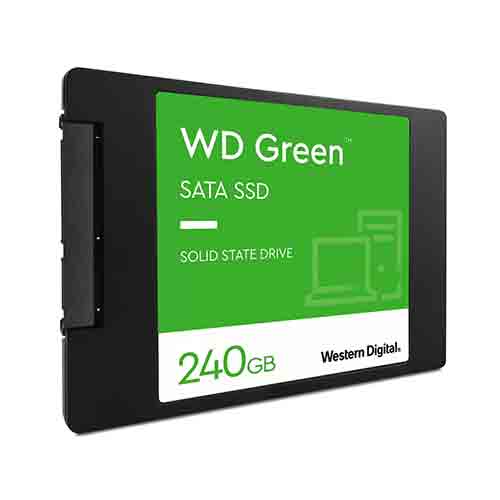 Western Digital Green 240GB SATA SSD 2.5inch - 7mm Cased (WDS240G3G0A)