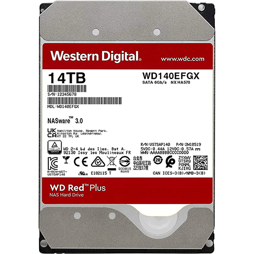 Western Digital Red Pro 14TB NAS Hard Drive (WD141KFGX)