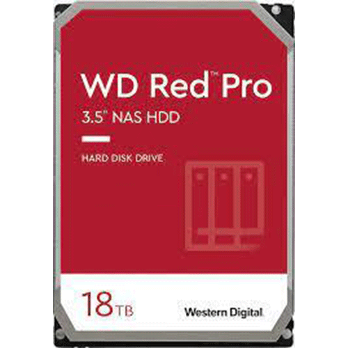 Western Digital Red Pro 18TB NAS Hard Drive (WD181KFGX)