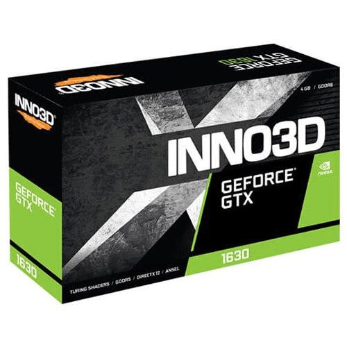 Inno3D GeForce GTX 1630 TWIN X2 OC 4GB GDDR6 -N16302-04D6X-1177VA25)