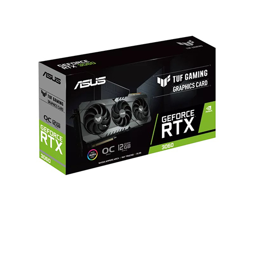 Asus TUF Gaming GeForce RTX 3060 V2 OC Edition 12GB GDDR6 (TUF-RTX3060-O12G-V2-GAMING)