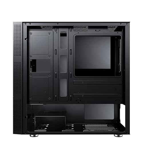 Ant Esports Elite 1000 PS Mini Tower Cabinet - Black 