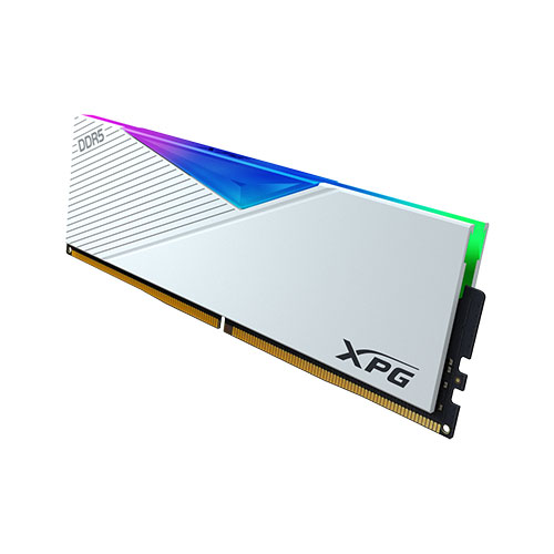 Adata XPG LANCER RGB 16GB (16GB x 1) DDR5 5200MHz RAM - White (AX5U5200C3816G-CLARWH)
