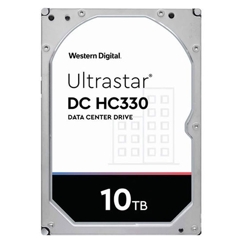 Western Digital 10TB Ultrastar DC HC330 Enterprise Hard Drive (0B42266)